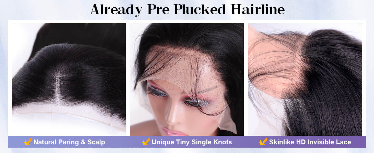 What Does Pre-Plucked Really Mean? A Factory Guide to Natural Hairlines & Premax Wigs
