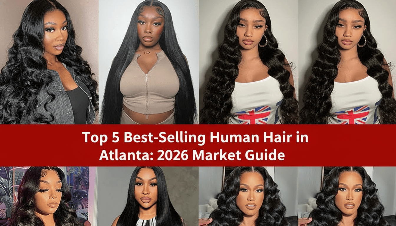 Top 5 Best-Selling Human Hair in Atlanta