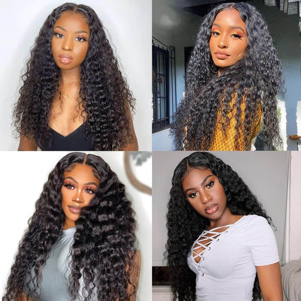 Deep Curly Brazilian Virgin Hair Bundles