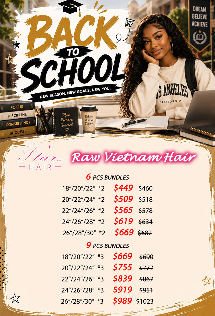 Package Deal | Raw Vietnamese Hair Bundle Deal
