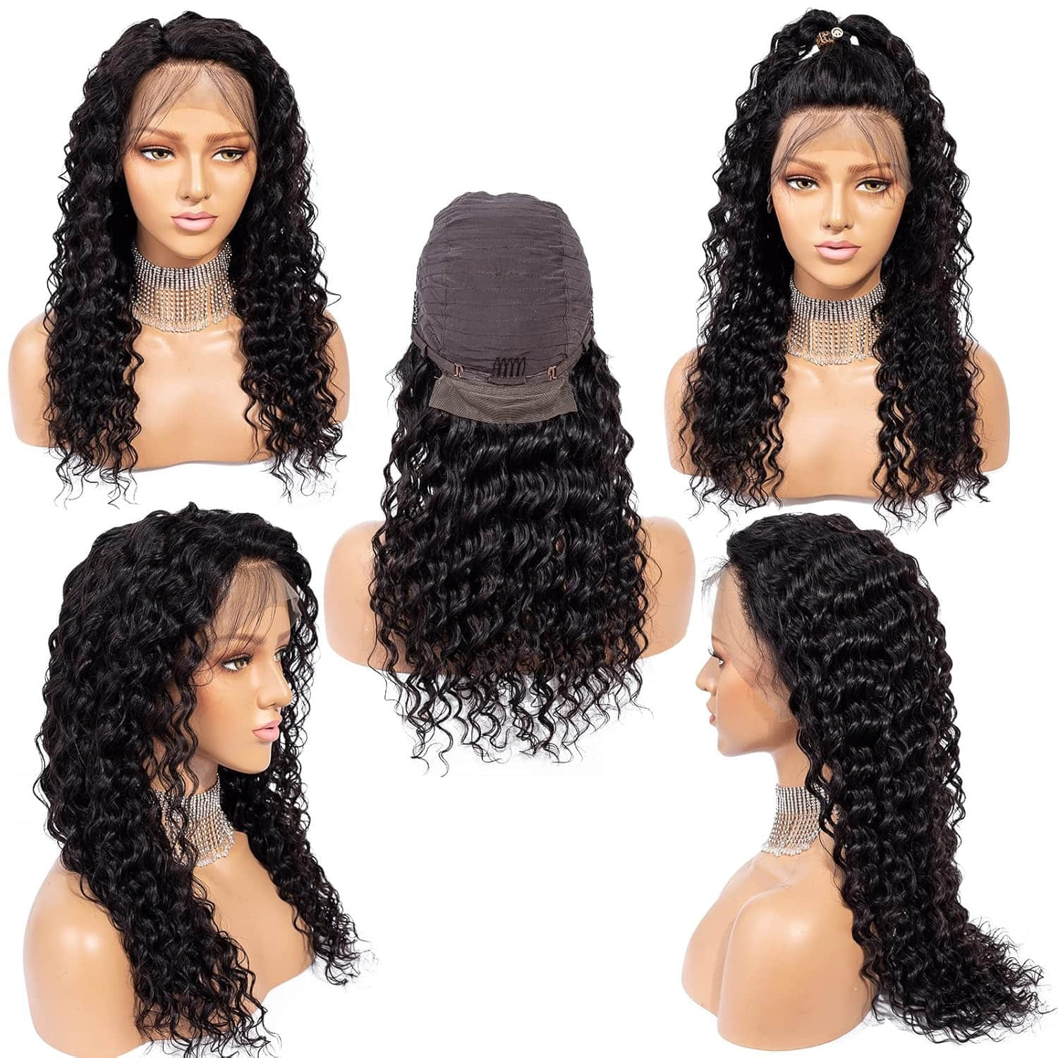 13"x4" HD Lace Deep Wave Frontal Wig 