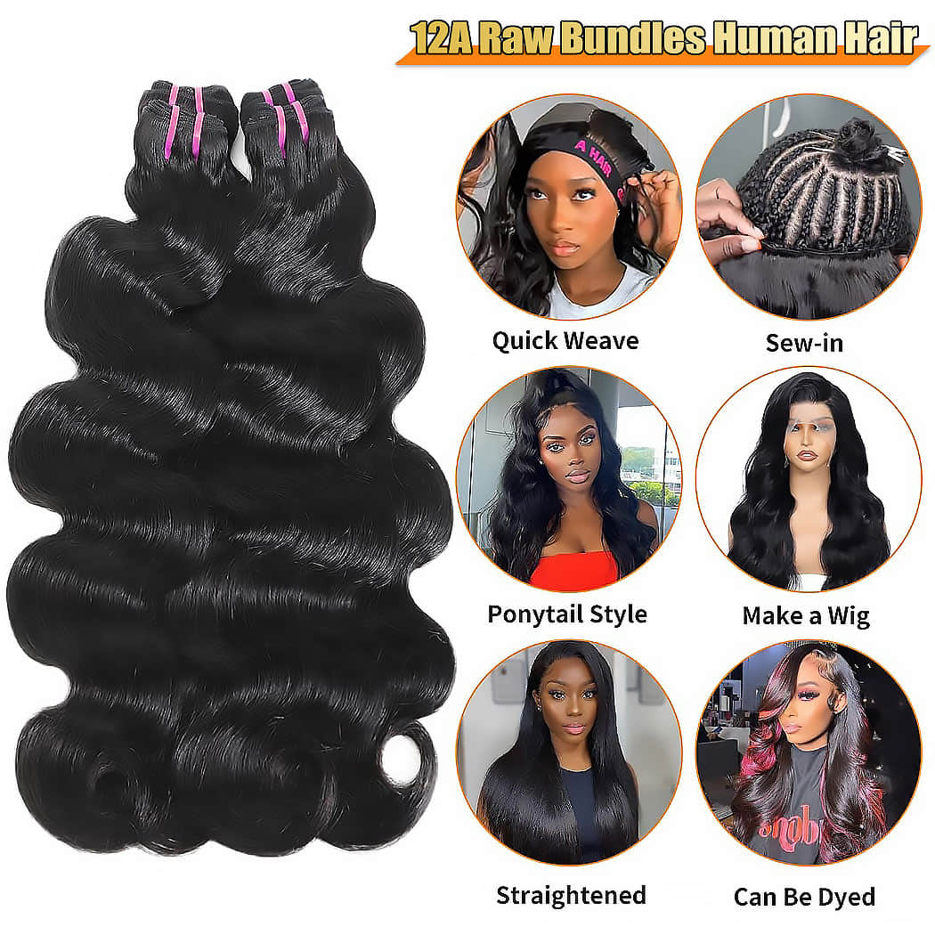 14-30 Inch Body Wave Vietnam Raw Hair Bundles