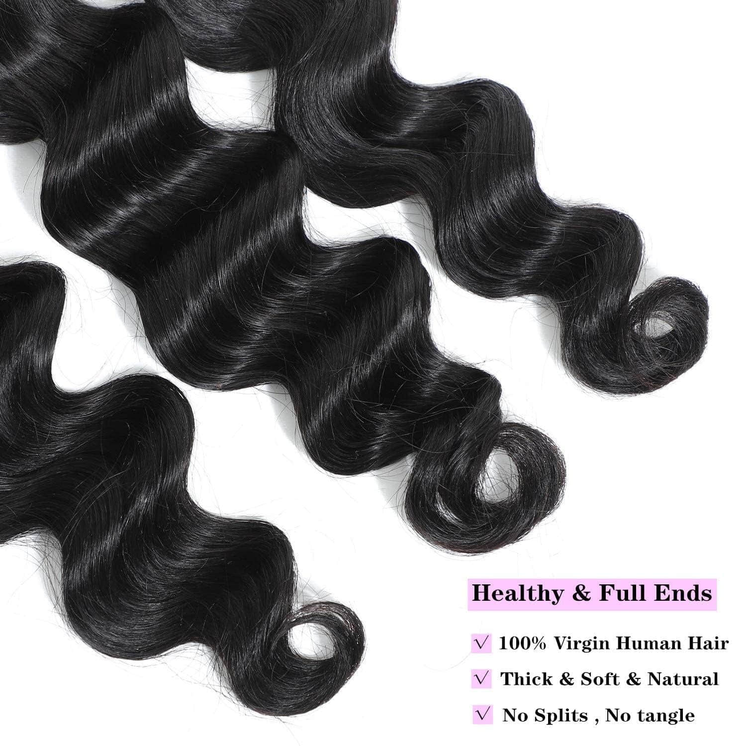 14-30 Inch Ocean Wave Brazilian Virgin Hair Bundles