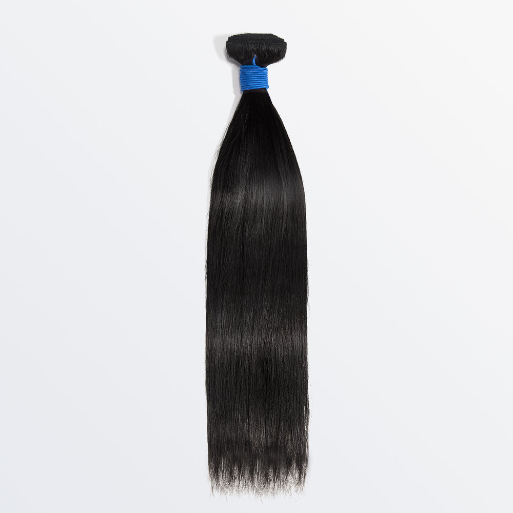 Starhair 10-30 Inch Straight Brazilian Virgin Hair Bundles #1B