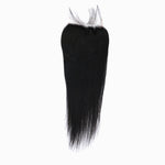 Starhair 14-20 Inch 5"x5" HD Lace Closure Straight #1B