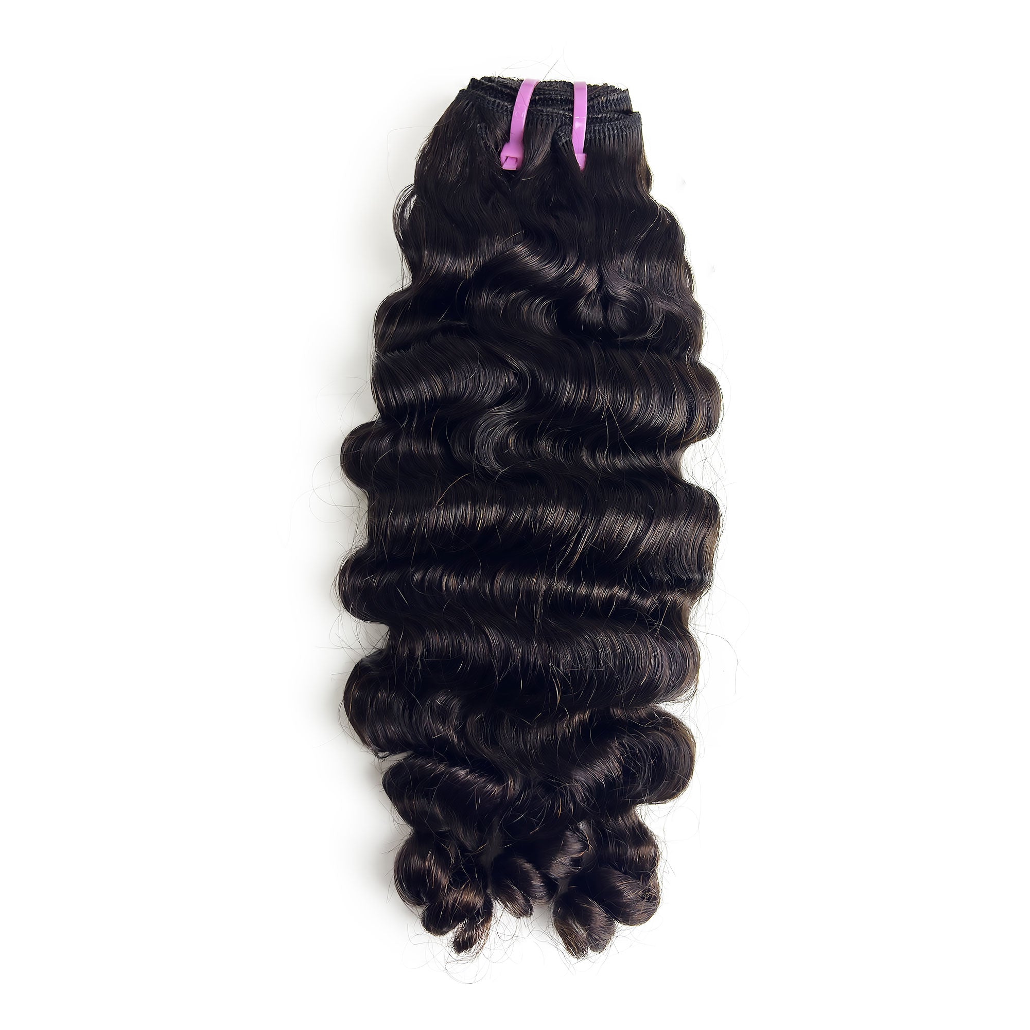 Starhair 14-26 Inches Burmese Curly 12A Raw Vietnam Hair Bundles #1B Natural Color