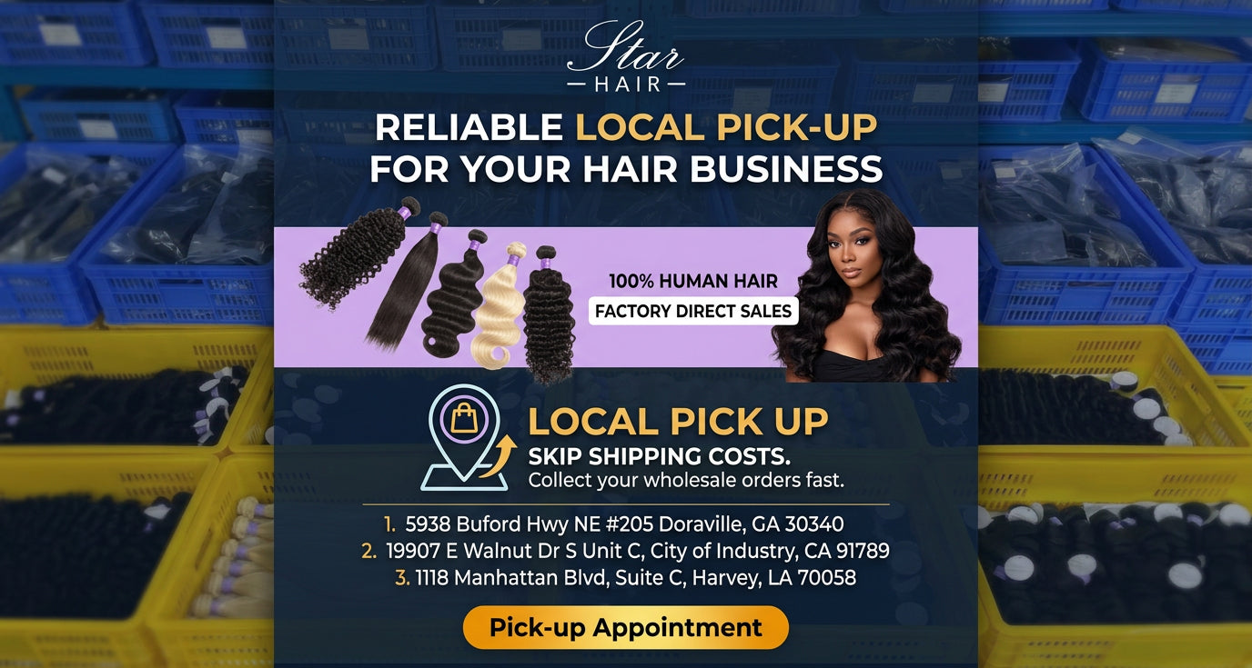 same day pickup hair