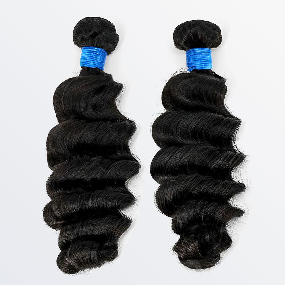 Starhair 14-30 Inch Ocean Wave Brazilian Virgin Hair Bundles #1B