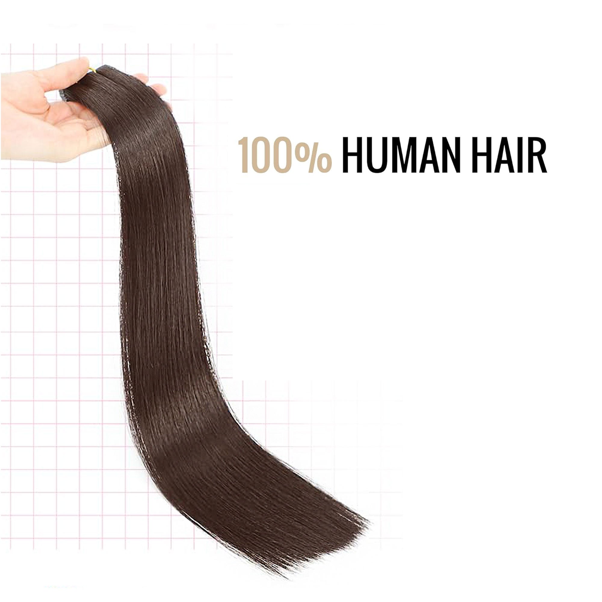 Starhair Straight 50G Tape In Extensions #4