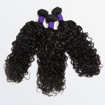 Starhair 14-30 Inch Water Wave Premium Indian Raw Hair Bundles #1B