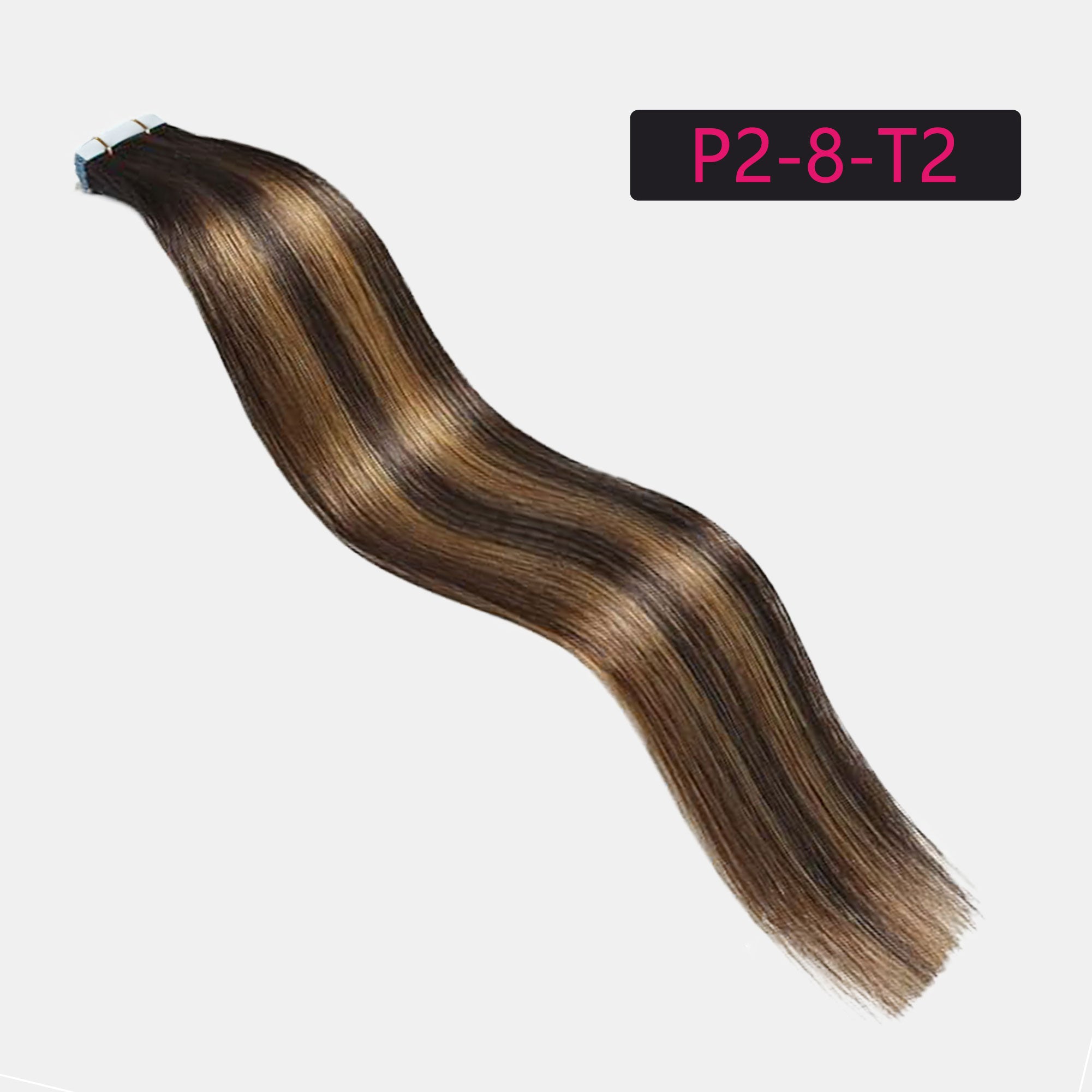 Starhair Straight 50G Tape In Extensions P2-8-T2