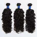 Starhair 14-30 Inch Water Wave Brazilian Virgin Hair Bundles #1B