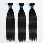 Starhair 10-30 Inch Straight Brazilian Virgin Hair Bundles #1B