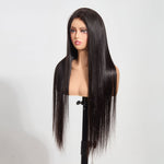 StarHair 13"x4" HD Lace Straight Frontal Wig #1B