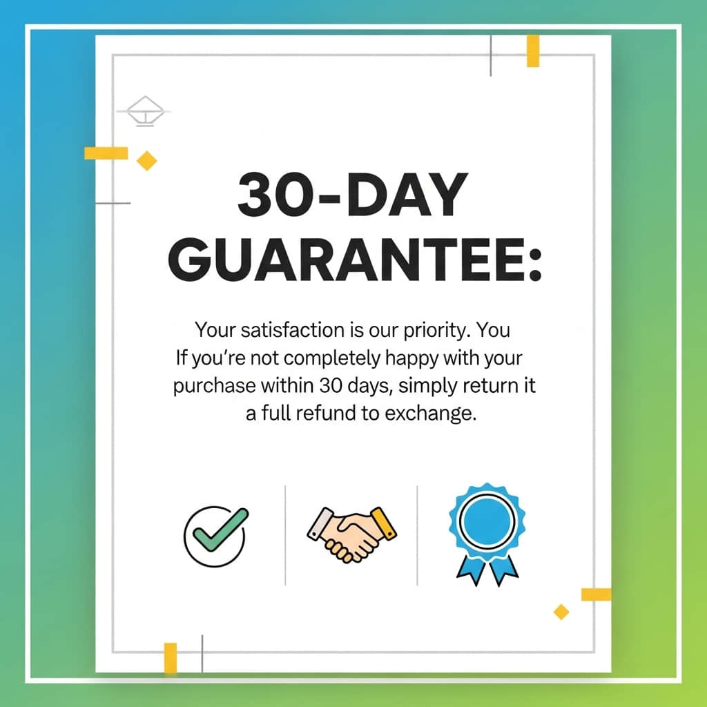 30-Day Guarantee hair vendor