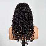 StarHair 13"x4" HD Lace Deep Wave Frontal Wig #1B