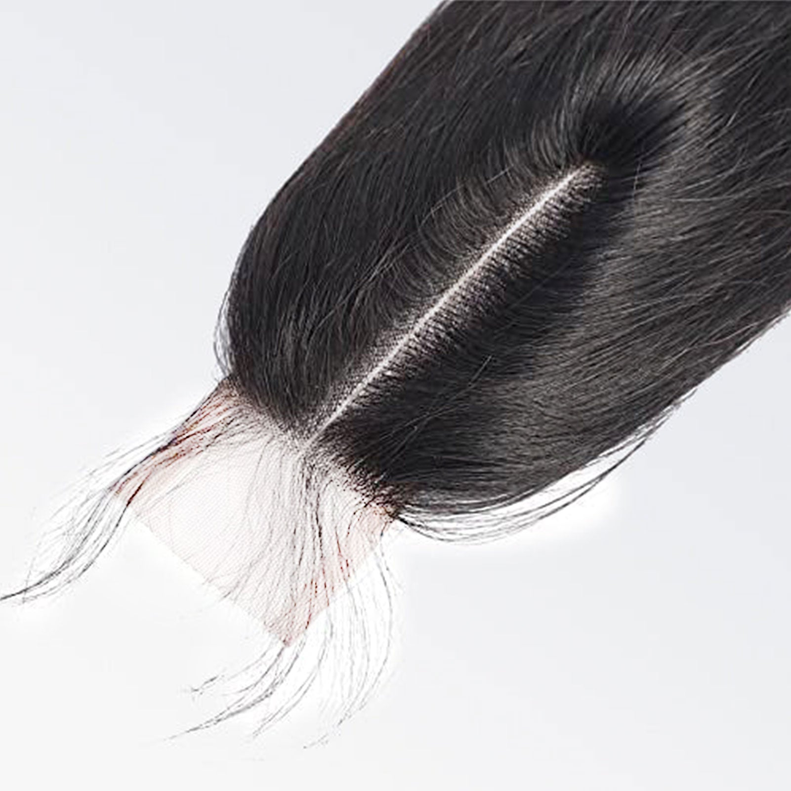 Starhair 12-20 Inches 2"x6" Straight HD Lace Closure #1B Natural Black