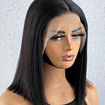 StarHair 13"x4" Bob Wig Transparent Lace Closure Wig #1B