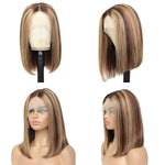 StarHair 13"x4" Bob Wig Transparent Lace Closure Wig P4/27