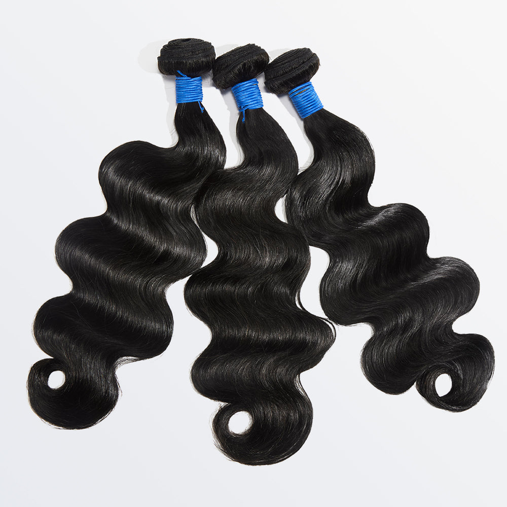 Starhair 10-30 Inch Body Wave Brazilian Virgin Hair Bundles #1B