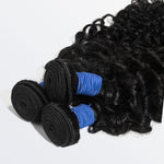 Starhair 10-30 Inch Deep Wave Brazilian Virgin Hair Bundles #1B