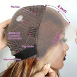 StarHair 13"x4" Bob Wig Transparent Lace Closure Wig P4/27