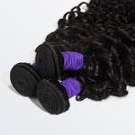 Starhair 10-30 Inch Deep Wave Premium Indian Raw Hair Bundles #1B