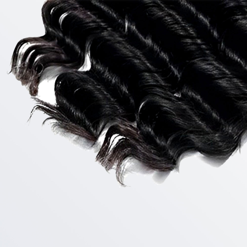 Starhair 14-30 Inch Loose Deep Brazilian Virgin Hair Bundles #1B