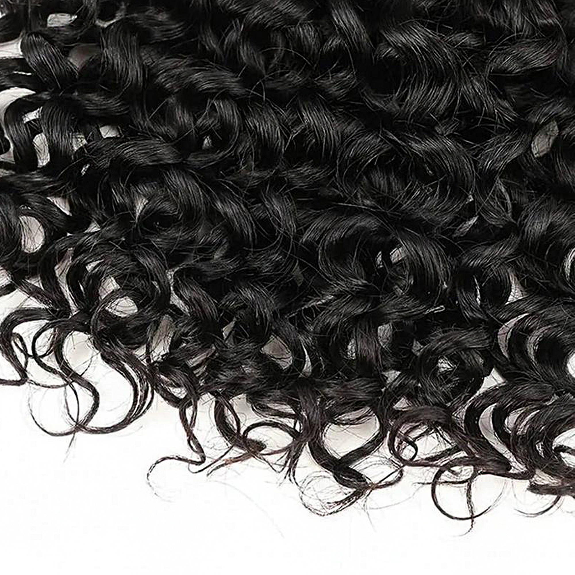 Starhair 14-24 Inch Water Wave Bulk Hair for Braiding #1B