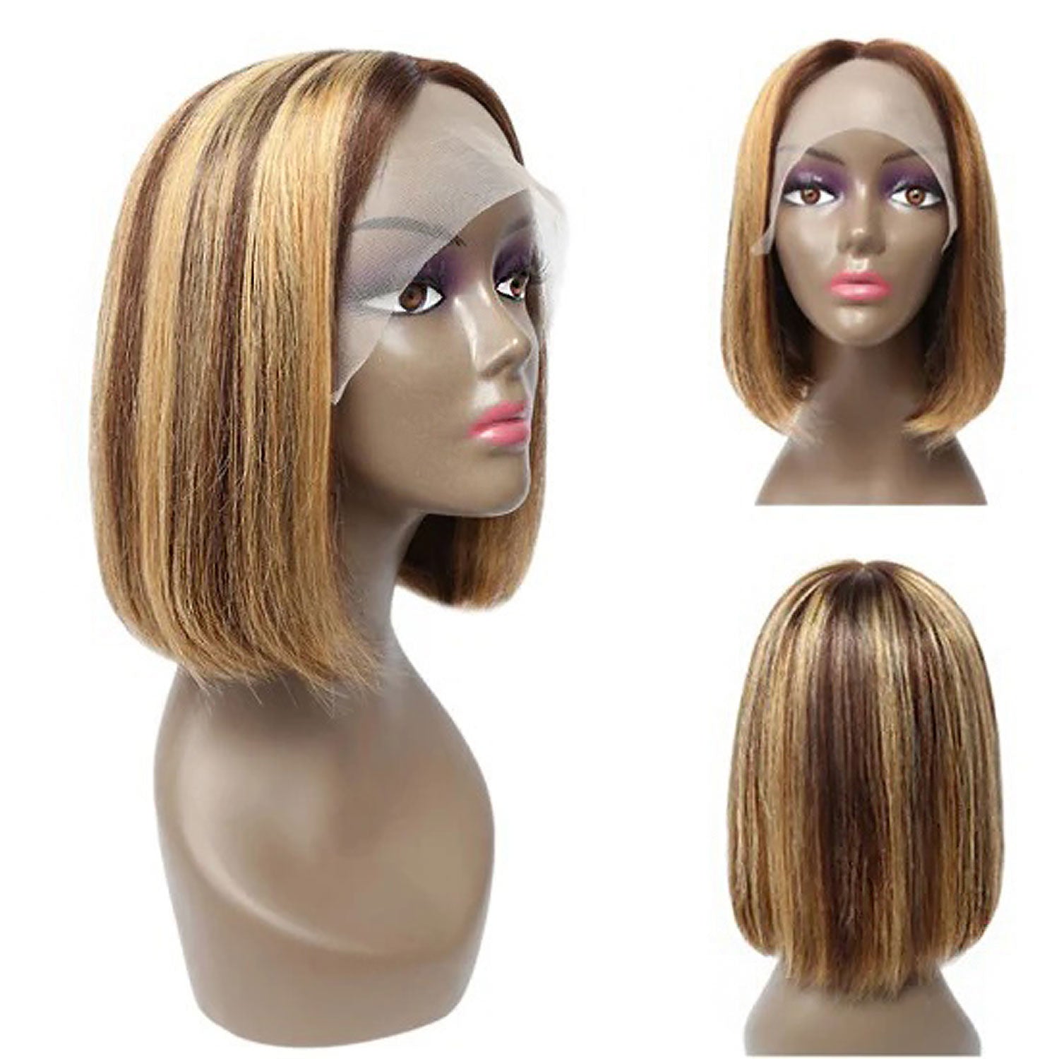 StarHair 13"x4" Bob Wig Transparent Lace Closure Wig P4/27