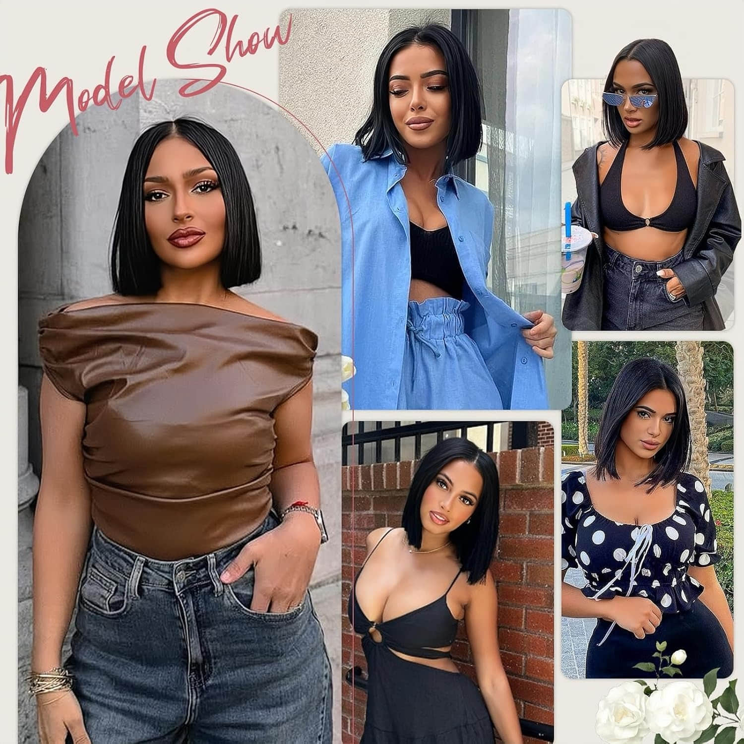 Bob Wig Transparent Lace Closure Wig