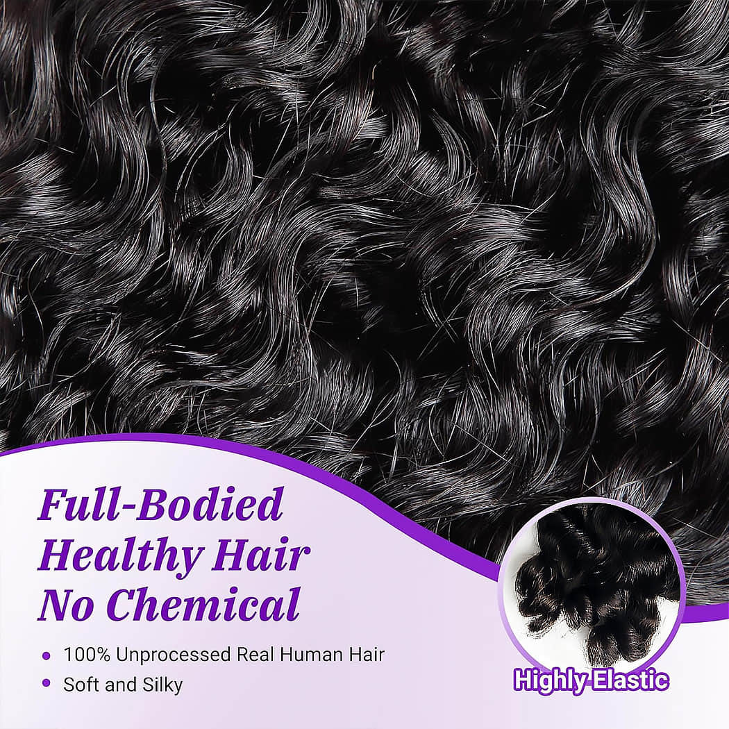Burmese Curly 12A Raw Vietnam Hair Bundles