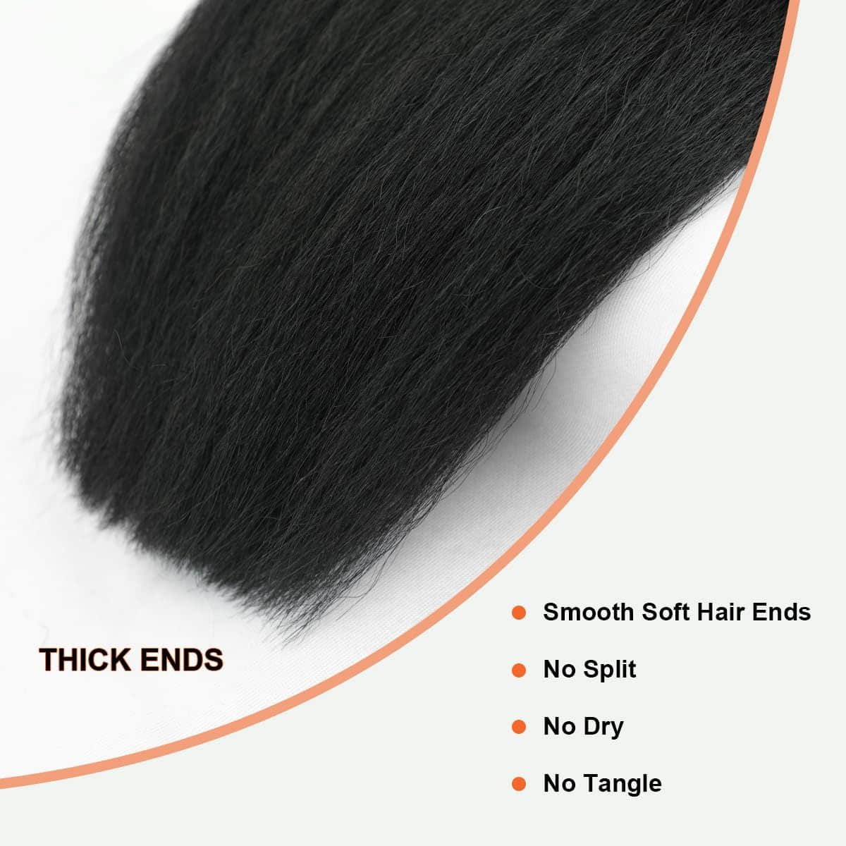 Kinky Straight Brazilian Virgin Hair Bundles