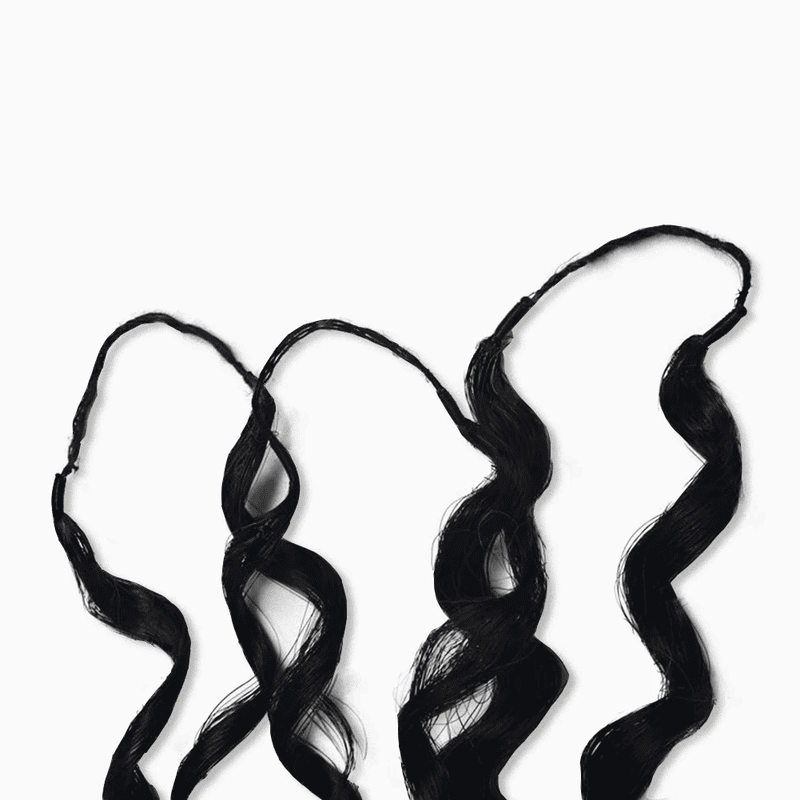 Miracle knot crochet hair