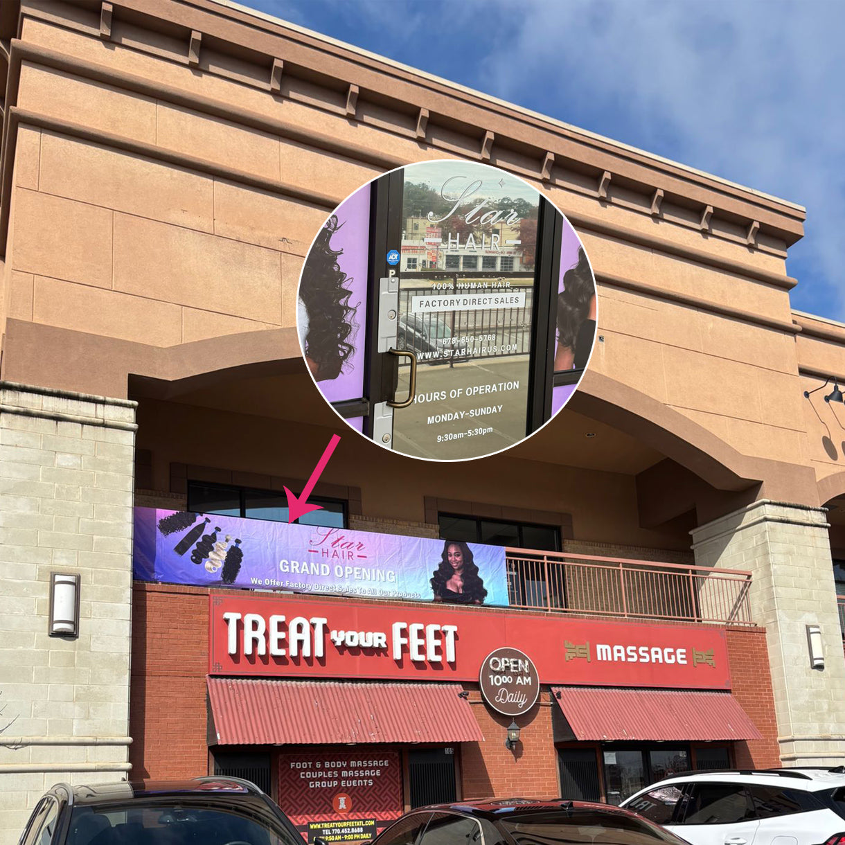 Starhair atlanta warehouse