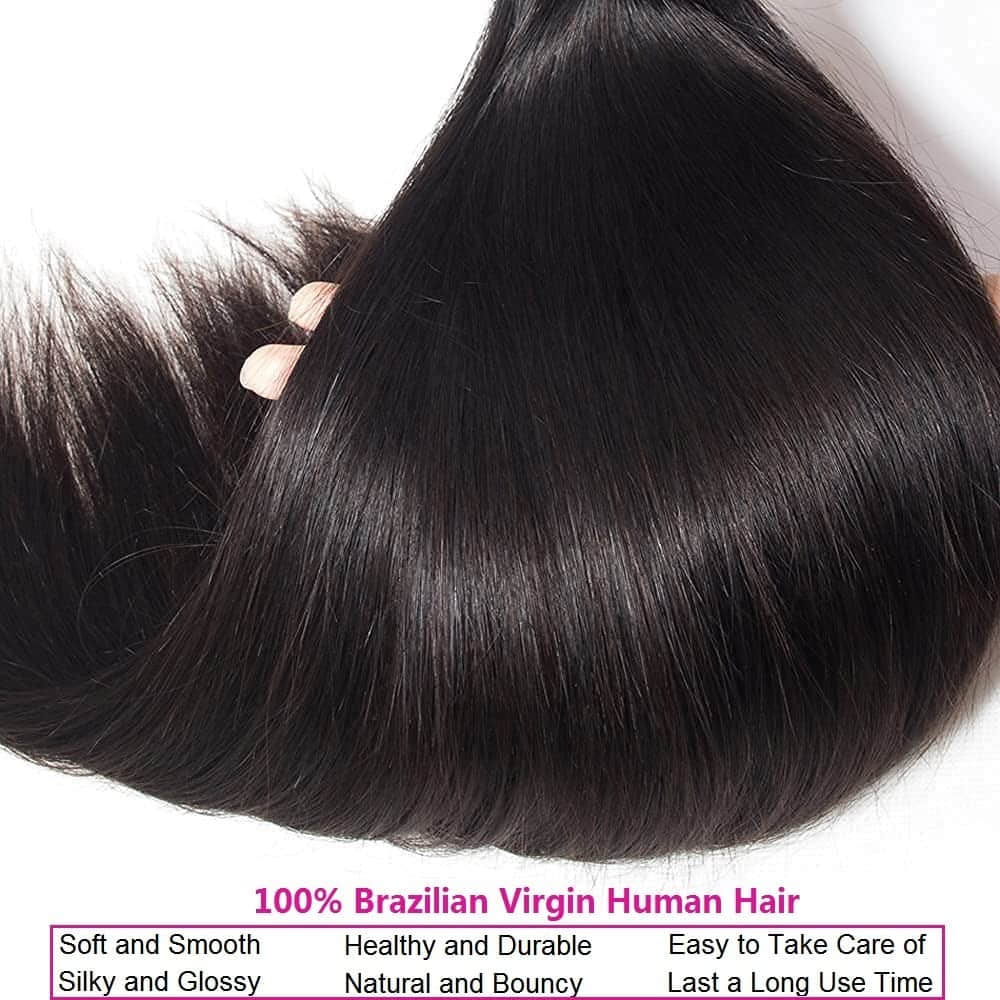 Straight Brazilian Virgin Hair Bundles