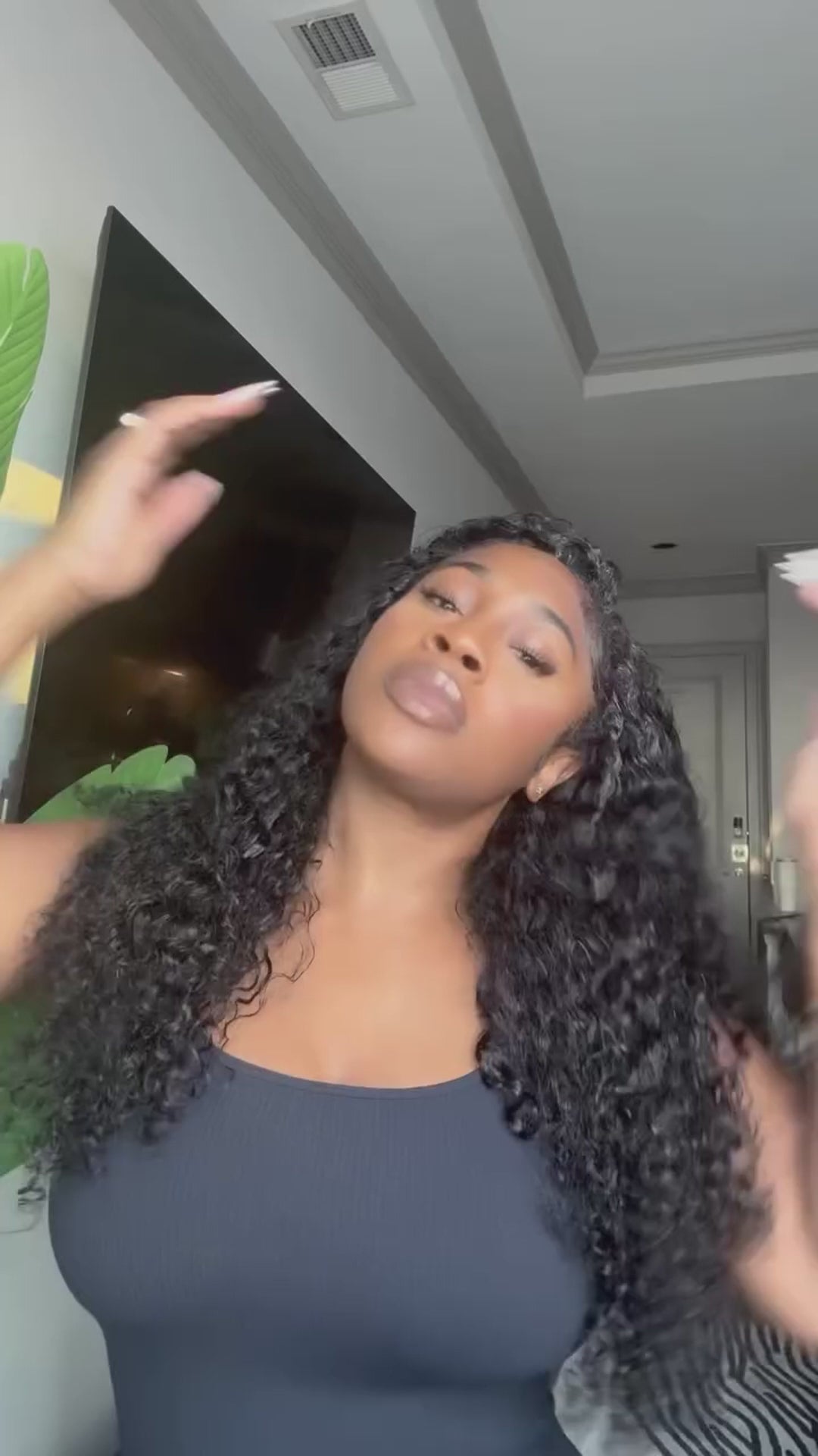 Starhair 14-26 Inches Burmese Curly 12A Raw Vietnam Hair Bundles #1B Natural Color
