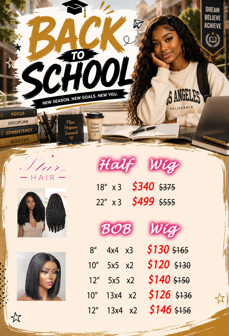 Halloween Package Deal | BOB Wig & Half Wig